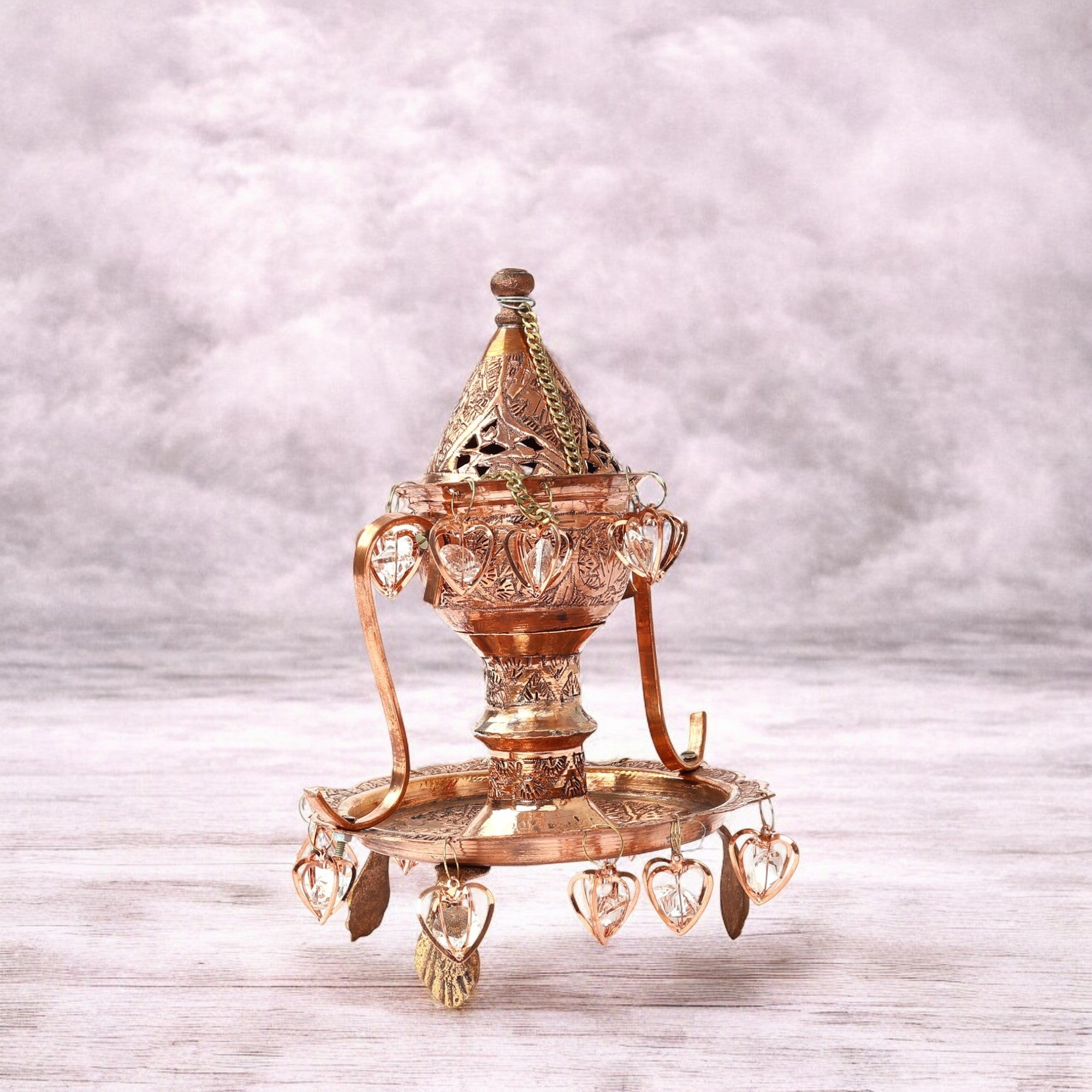 Handcrafted Copper Incense Burner