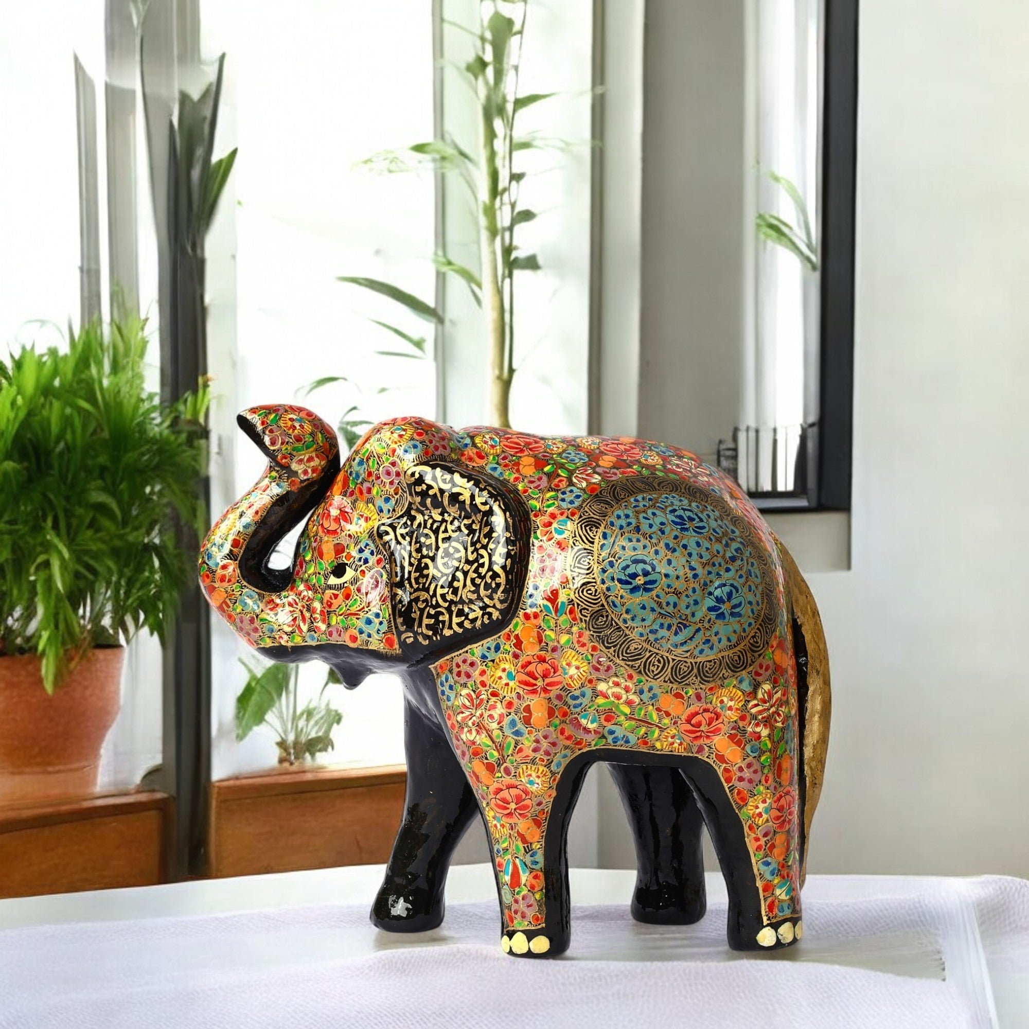 Handcrafted Papier Mache Elephant