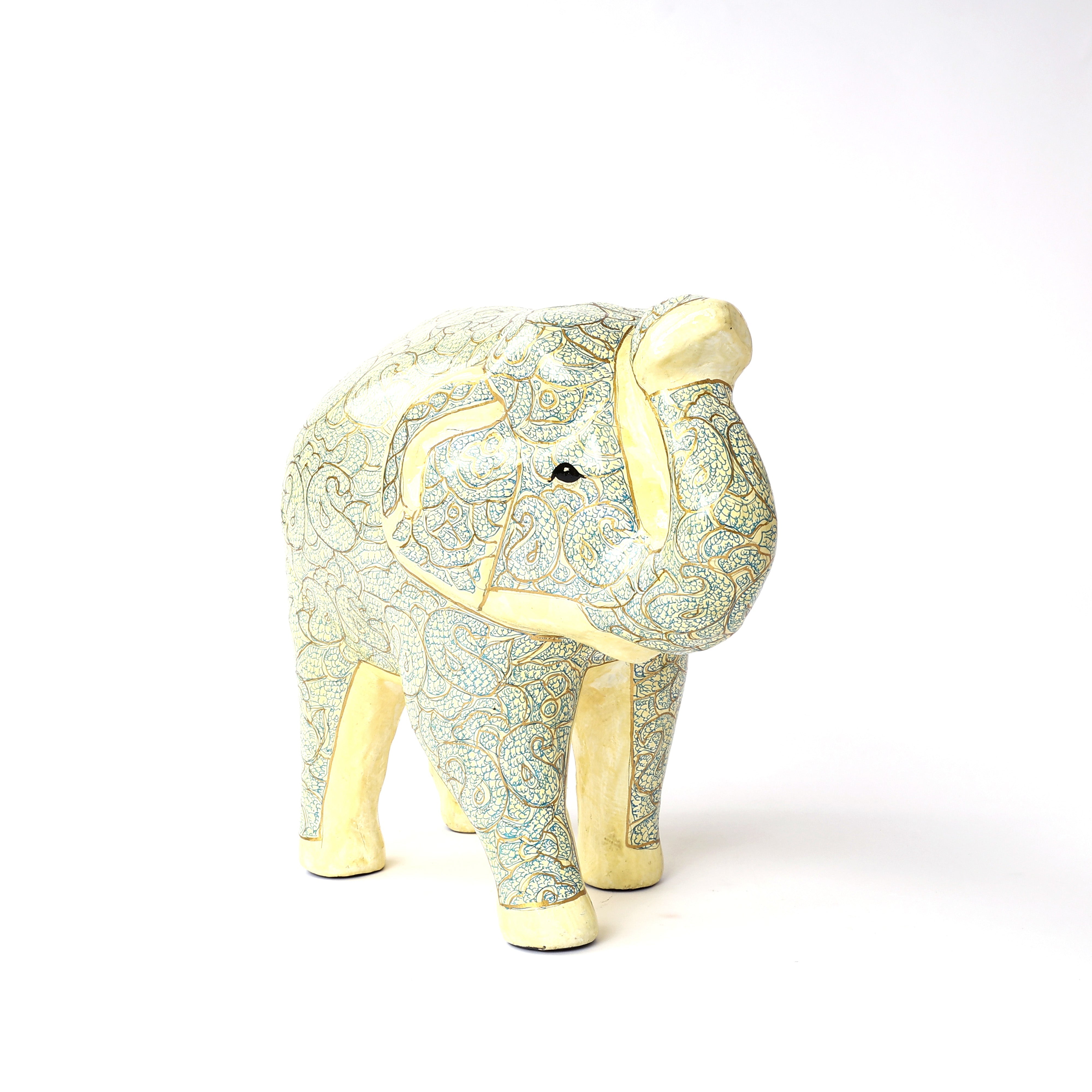 Handcrafted Papier Mache Elephant