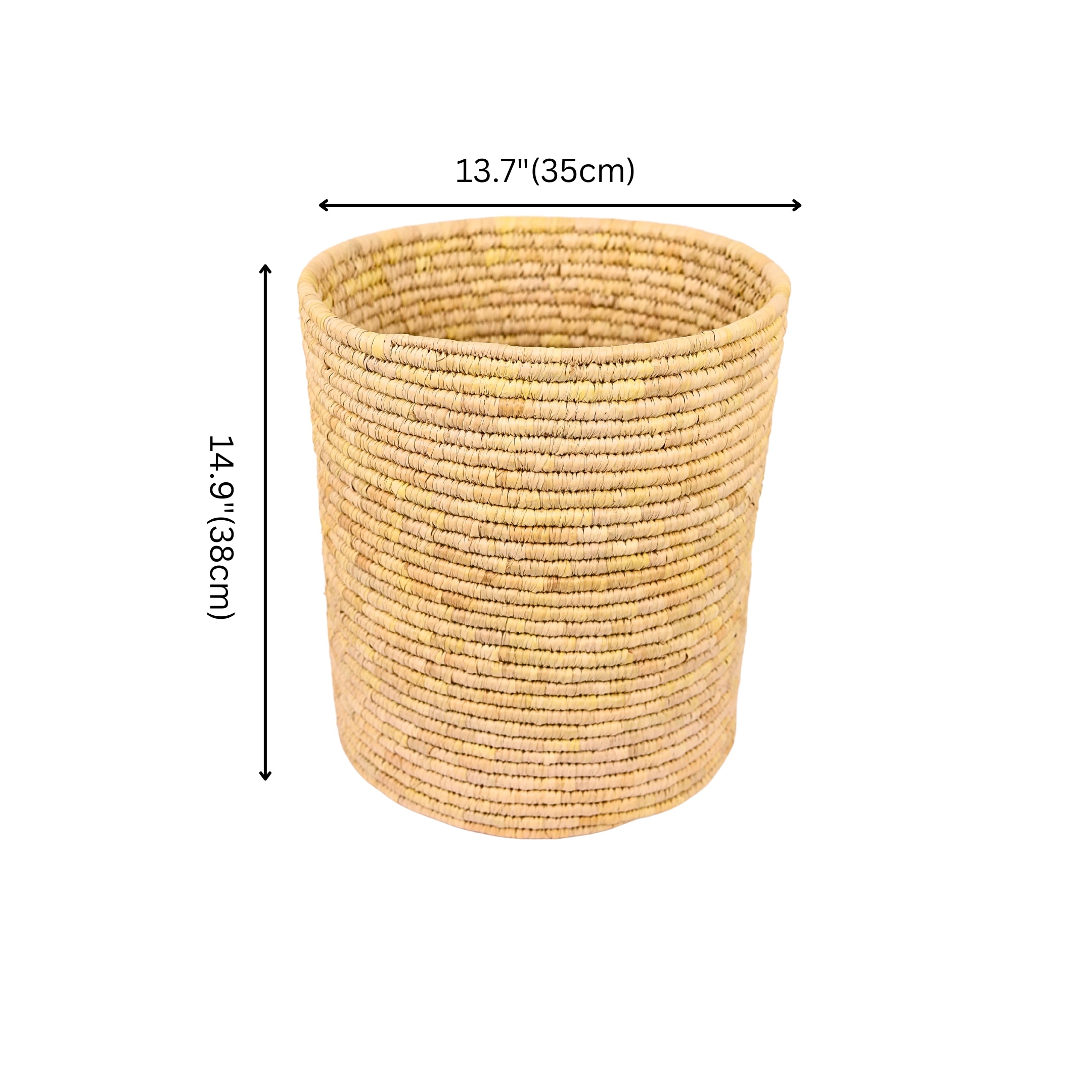 Handcrafted Sabai Grass Multipurpose Basket