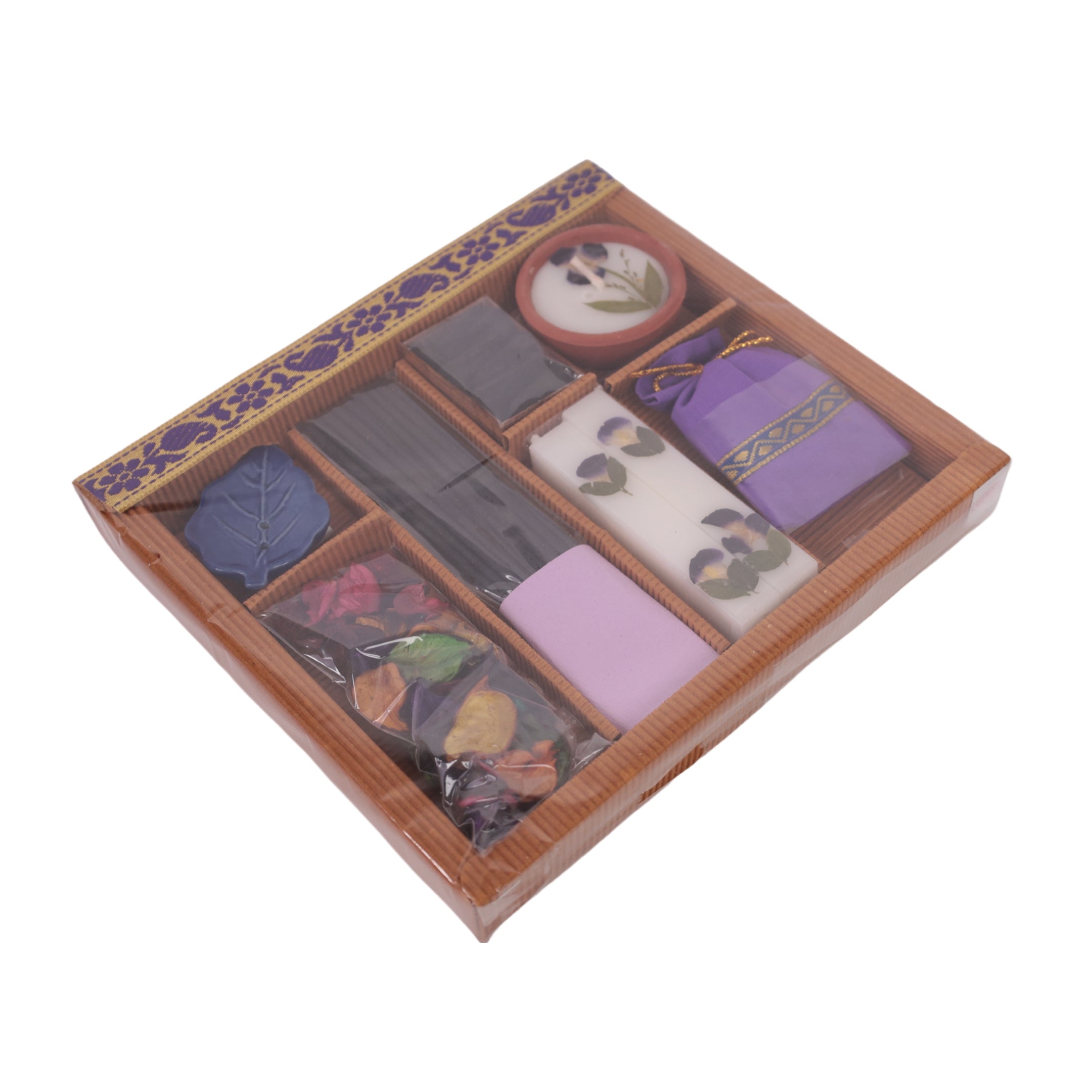 Handmade Aroma Gift Box with Potpourri – Set of 7