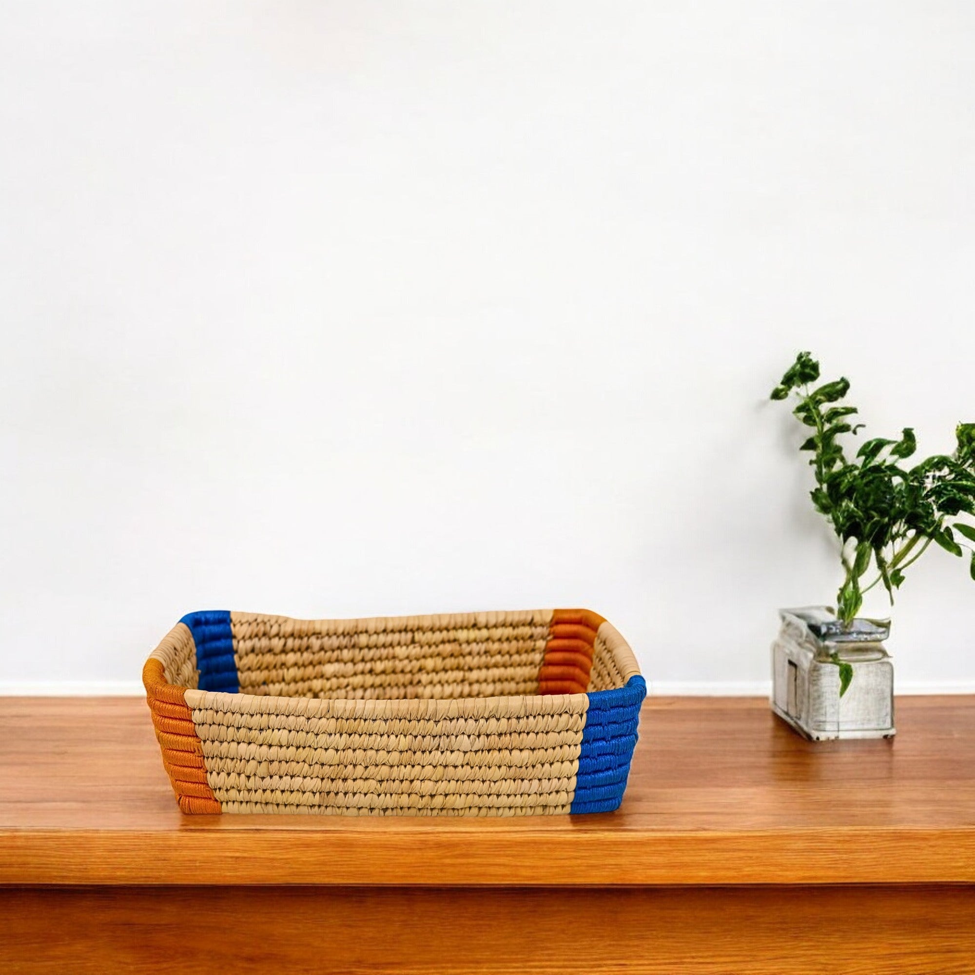 Handwoven Sabai Grass Storage Organisers