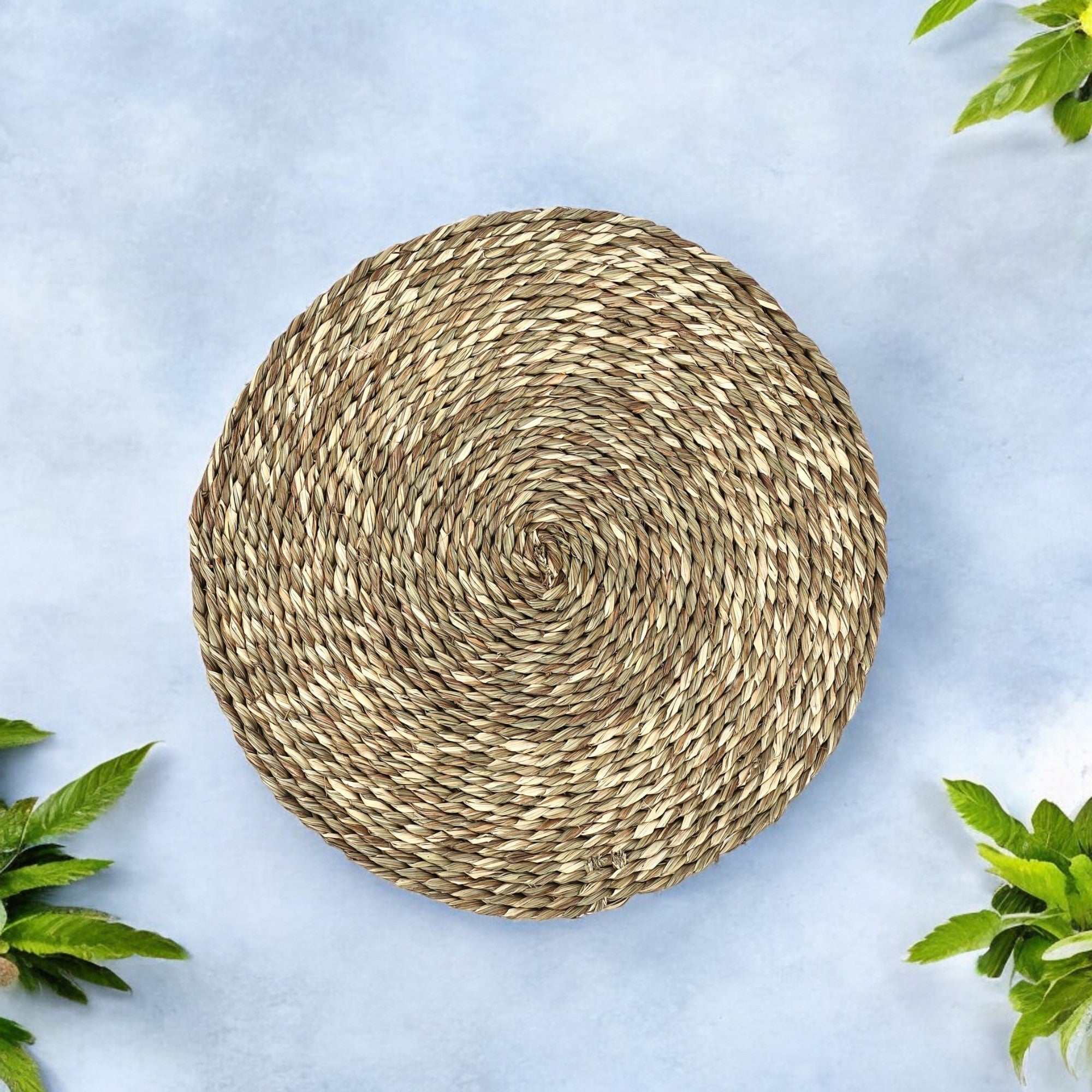 Handwoven Sabai Grass Table Mat—Natural Colour