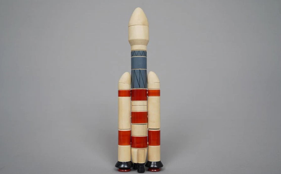 ISRO GSLV Wooden DIY Rocket Model