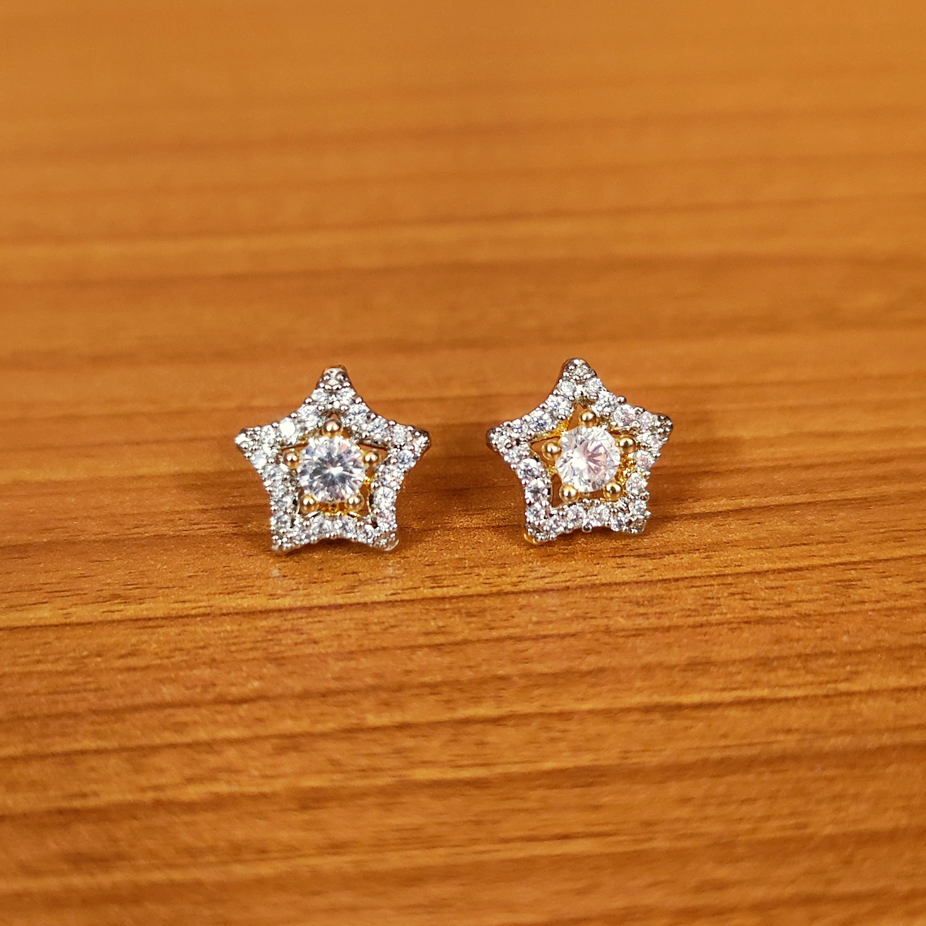 Women 's Solitaire Look Cz Studded Diamond Look Simple Mangalsutra