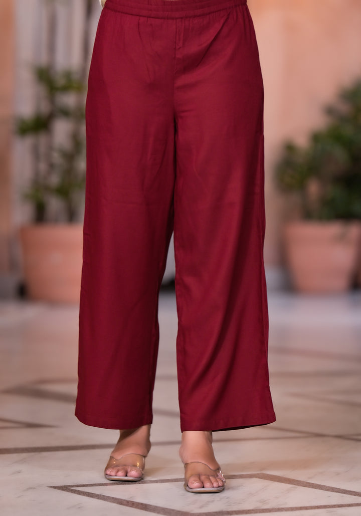 Women's Ivory Chanderi Solid Kurta Set