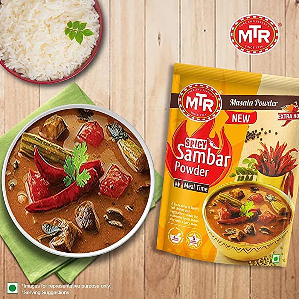 MTR Spicy Sambar Masala Powder
