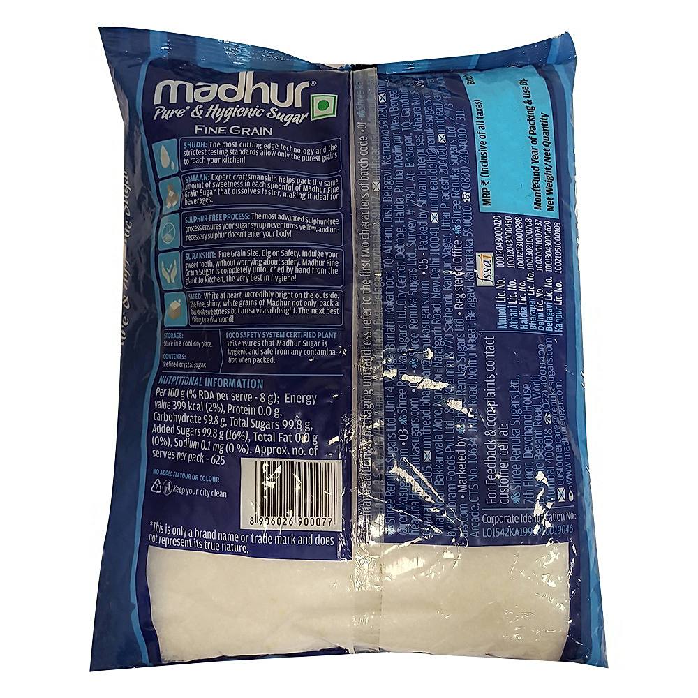 Madhur Pure & Hygienic Sulphurless Sugar