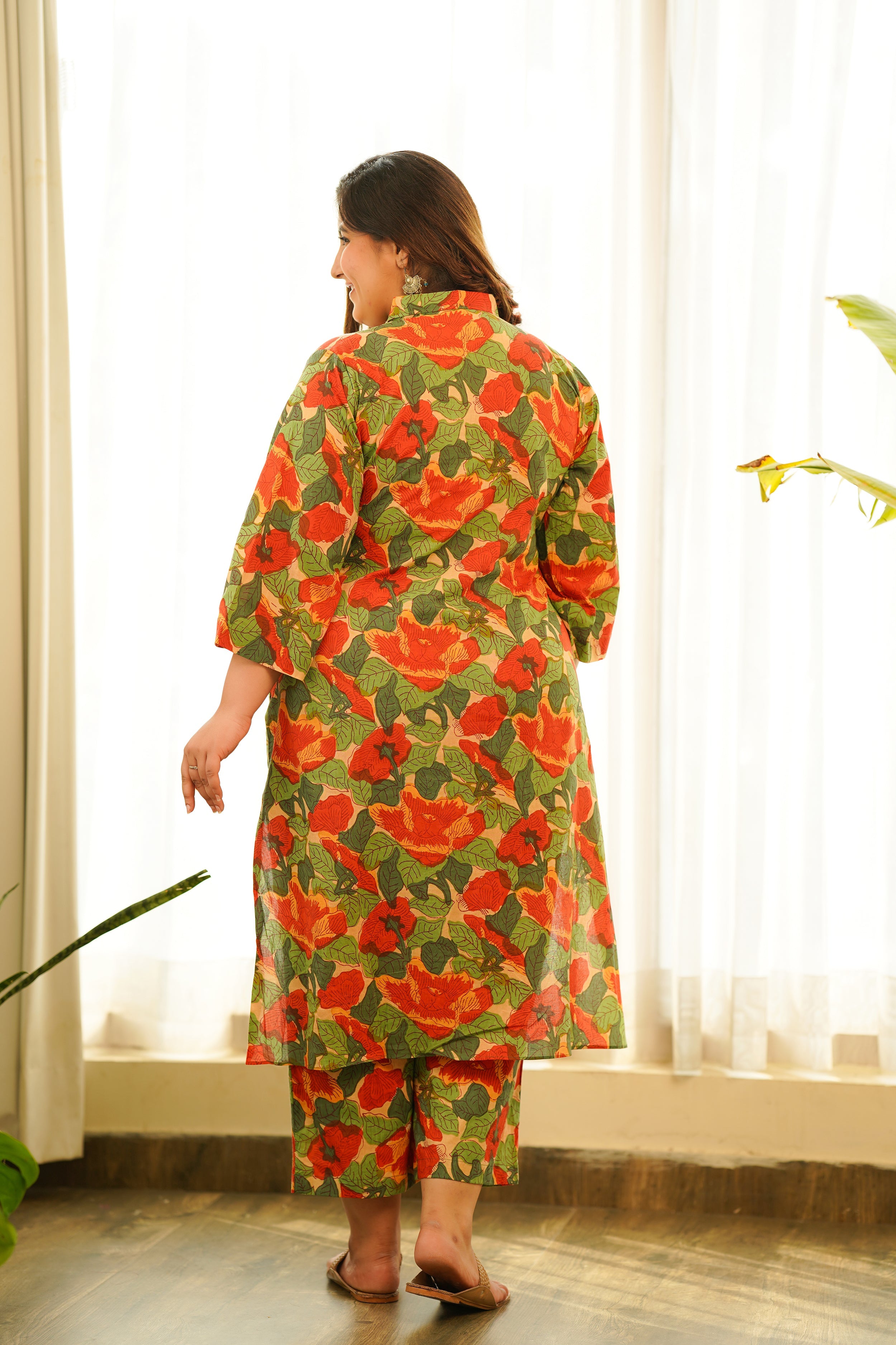 Women's Tropical Forest Co-Ord Set - Nangalia Ruchira
