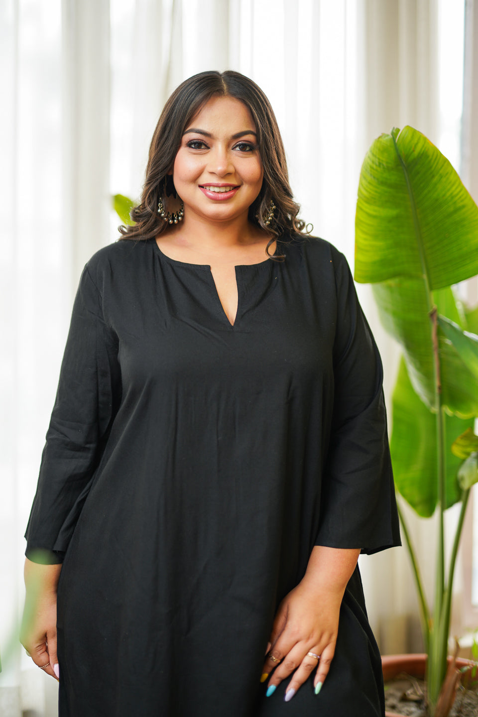 Women's Black Paithani Kurta Suit Set With Benarasi Dupatta - (Set Of 3) - Nangalia Ruchira