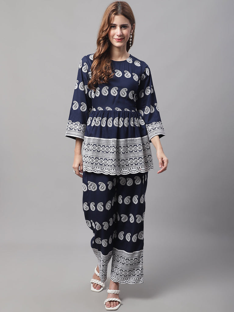 Women's Embroidered and Sequin work Co-ords