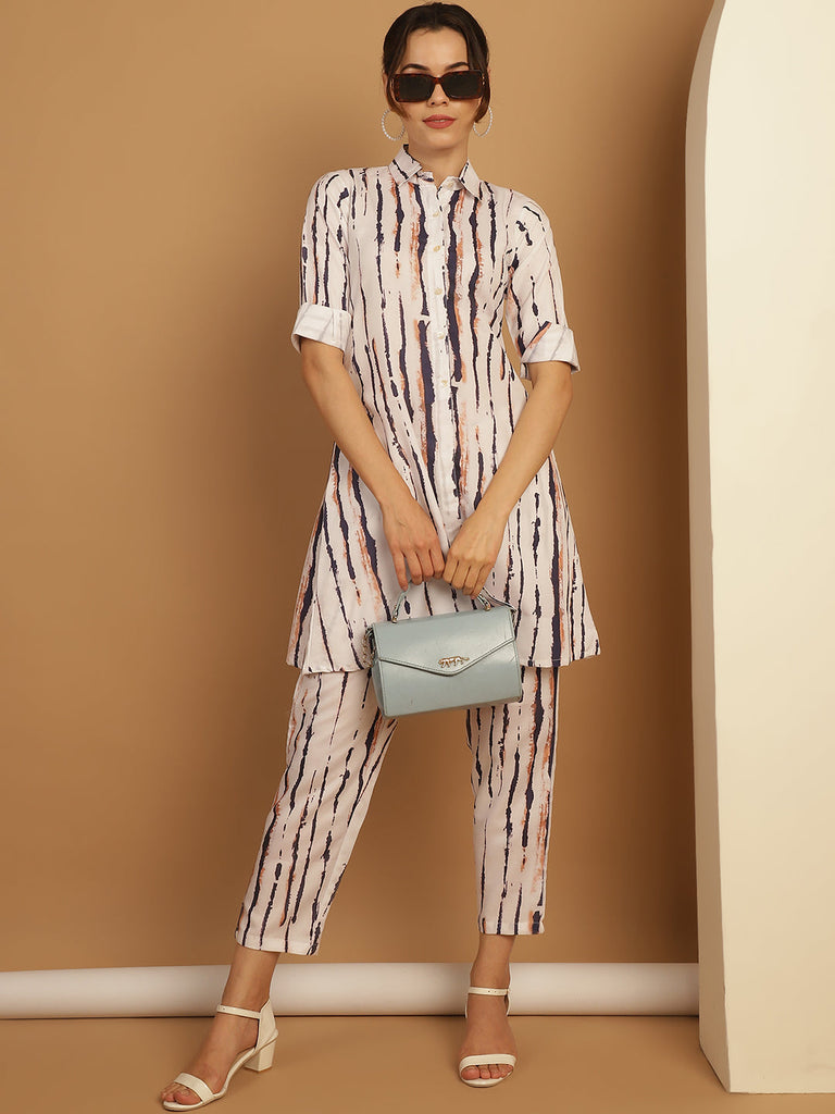 Women's Tunic and Trouser printed co-ords