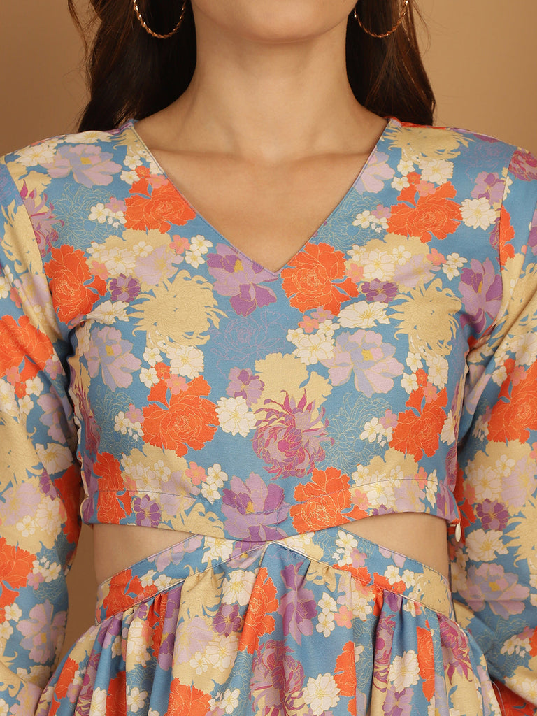 Women's Floral Printed Dress