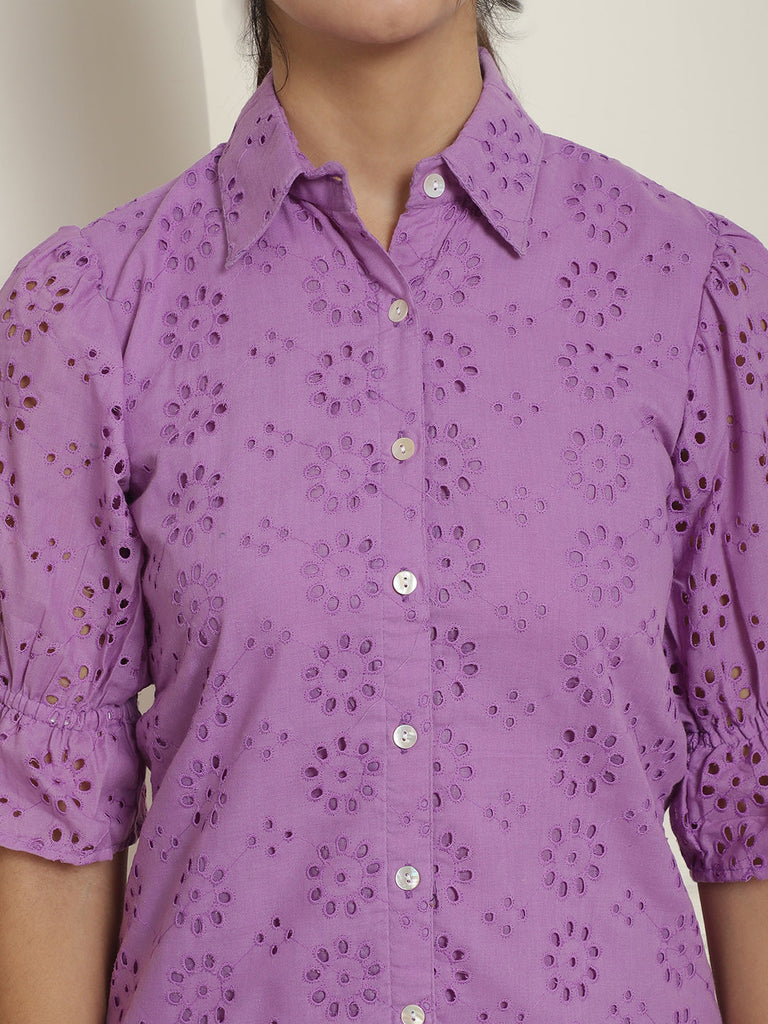 Women's Embroidered Cotton Dress for Women