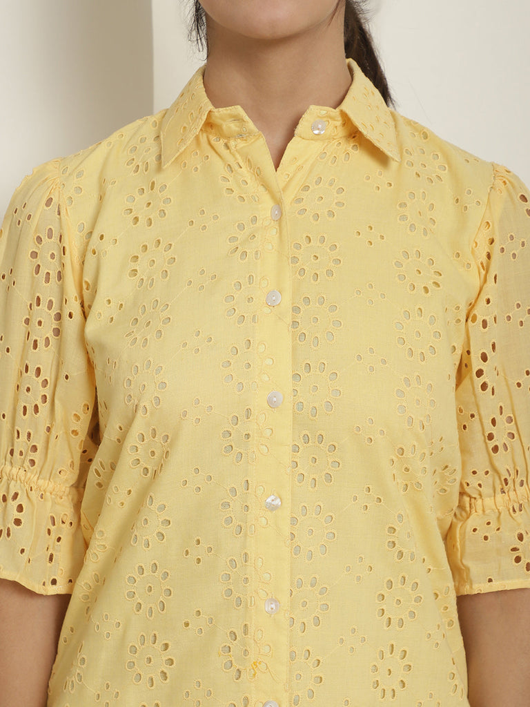 Women's Embroidered Cotton Dress for Women
