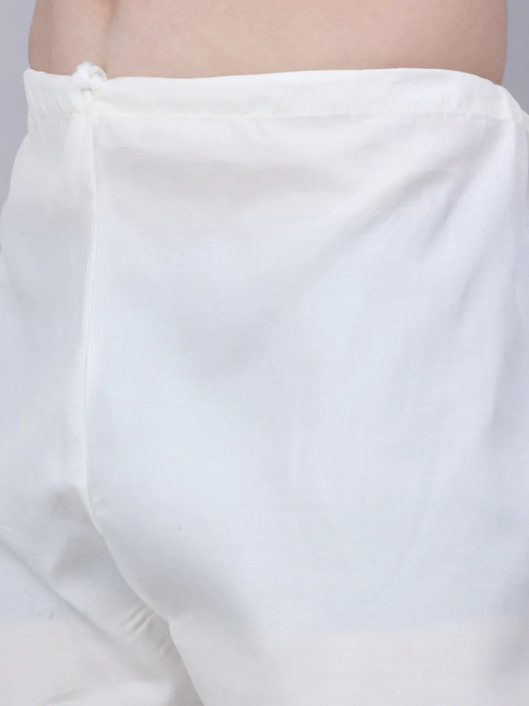 Men's Purple Chikankari Embroidered and Sequence Kurta with Churidar ( JOKP 678 Purple )