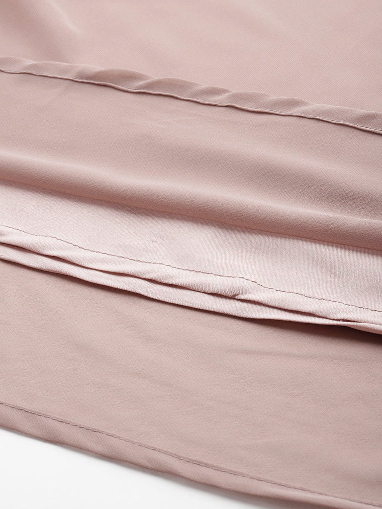 Women's Embroidered yok flared georgette kurta