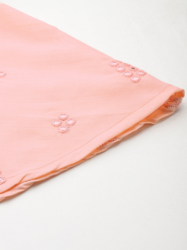 Women's Mirror Work Lehenga Choli With printed Organza dupatta