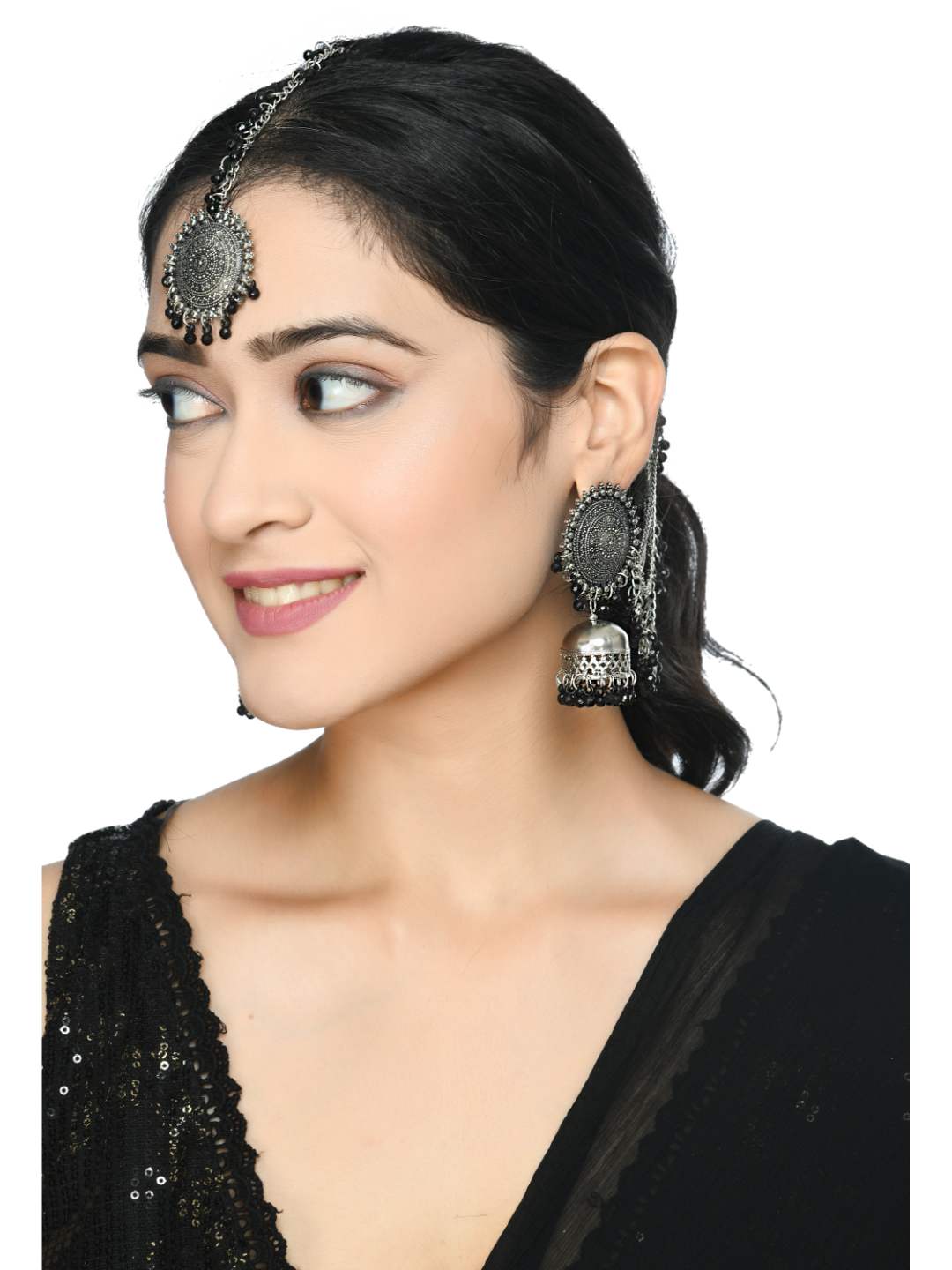 Johar Kamal Bahubali Earrings &