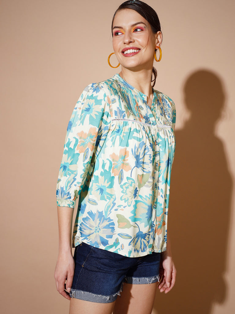 Women's Multi Floral Tops