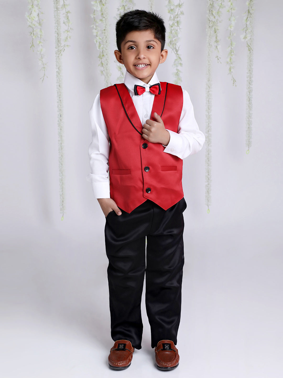 Boy's Party Wear suit with bow-tie - KID1 Boys
