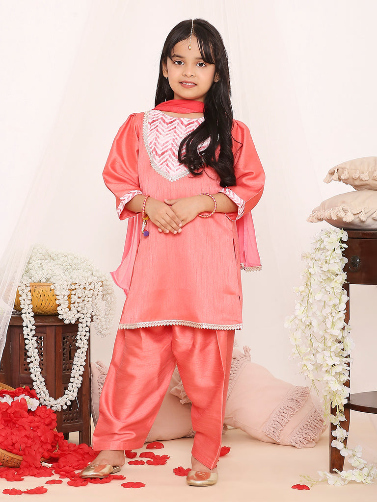 Girl's Simran Kurti Salw
