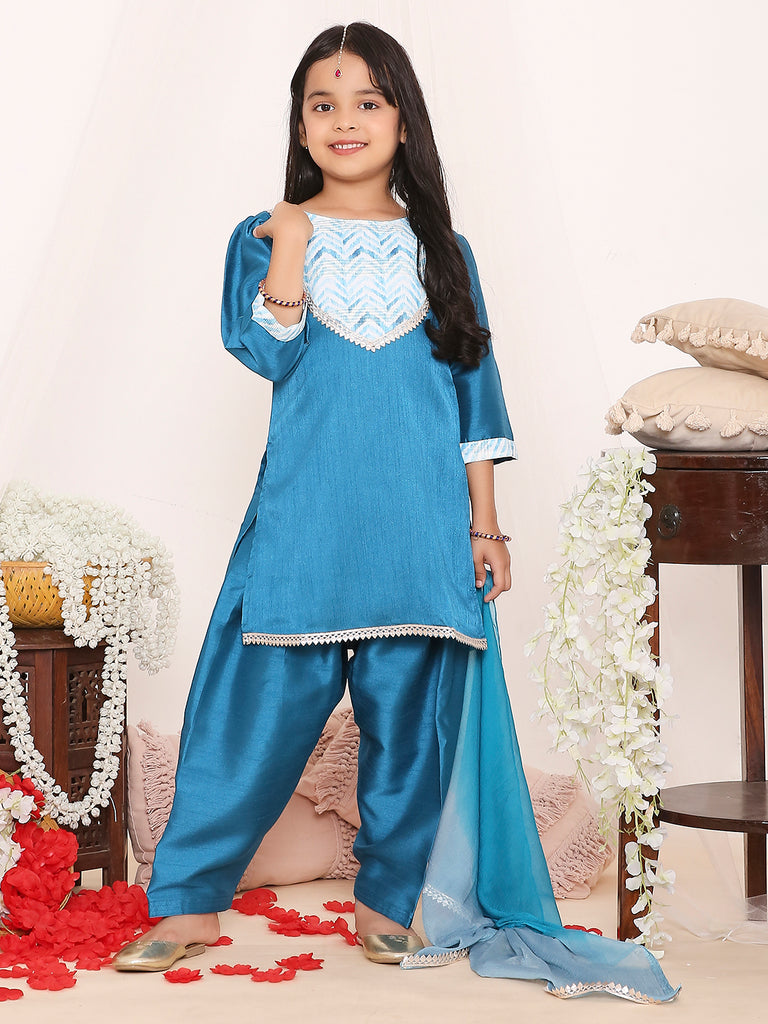 Girl's Simran Kurti Salw