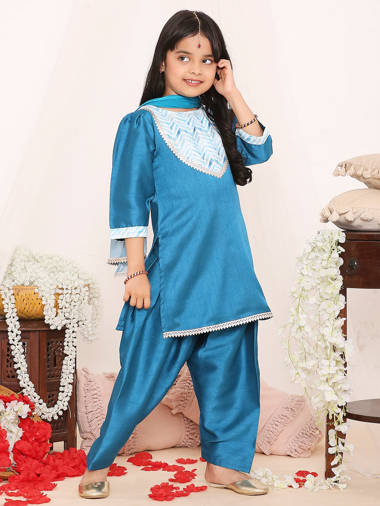 Girl's Simran Kurti Salw