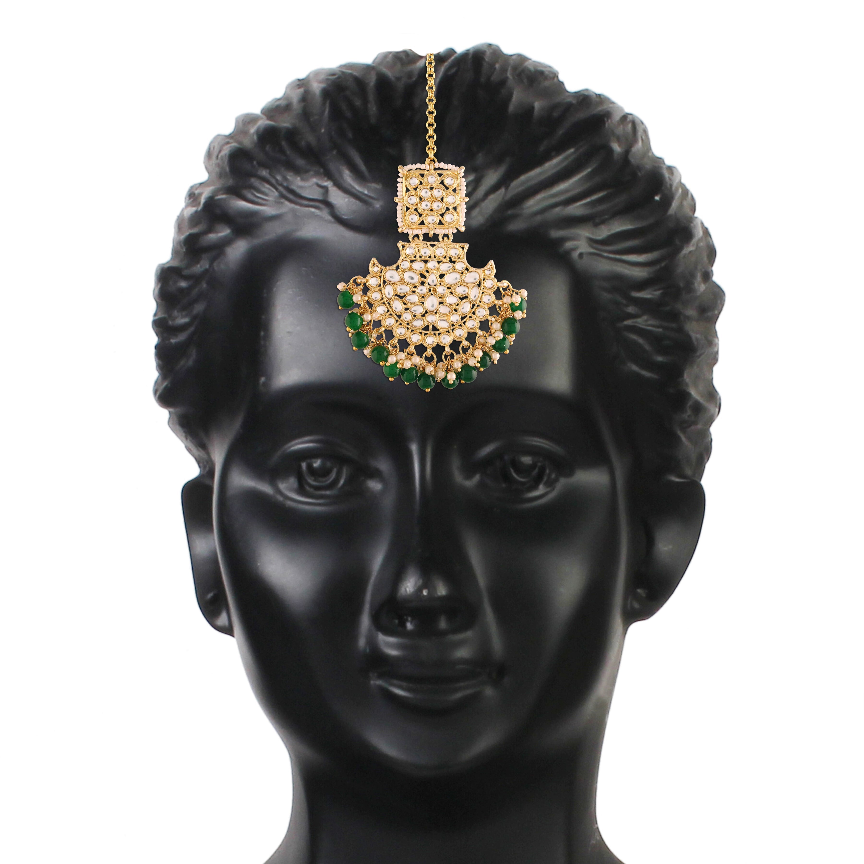 Women's 18k Gold Plated Black Pearl Beaded Choker Se
