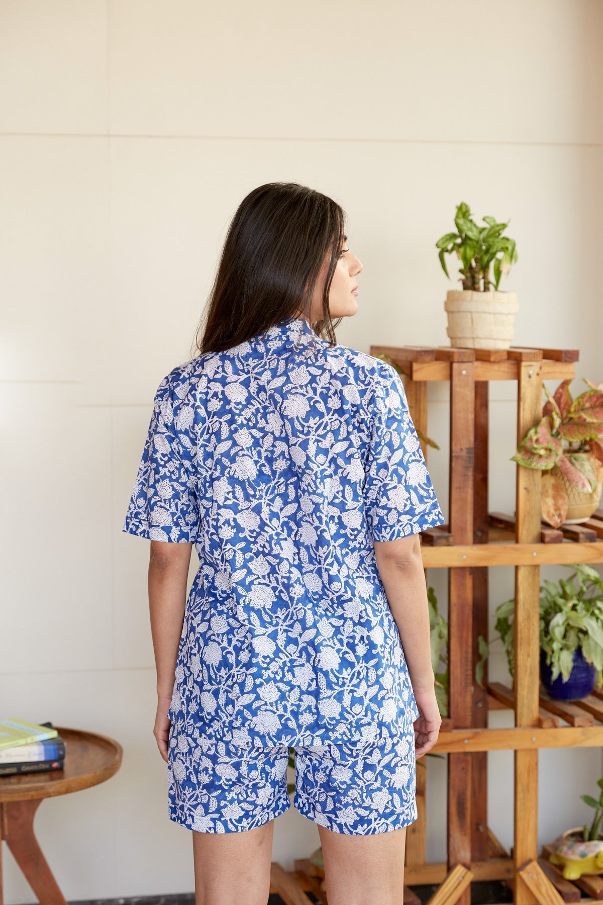 Women's Shorts Night Shirt Dress - Nangalia Ruchira