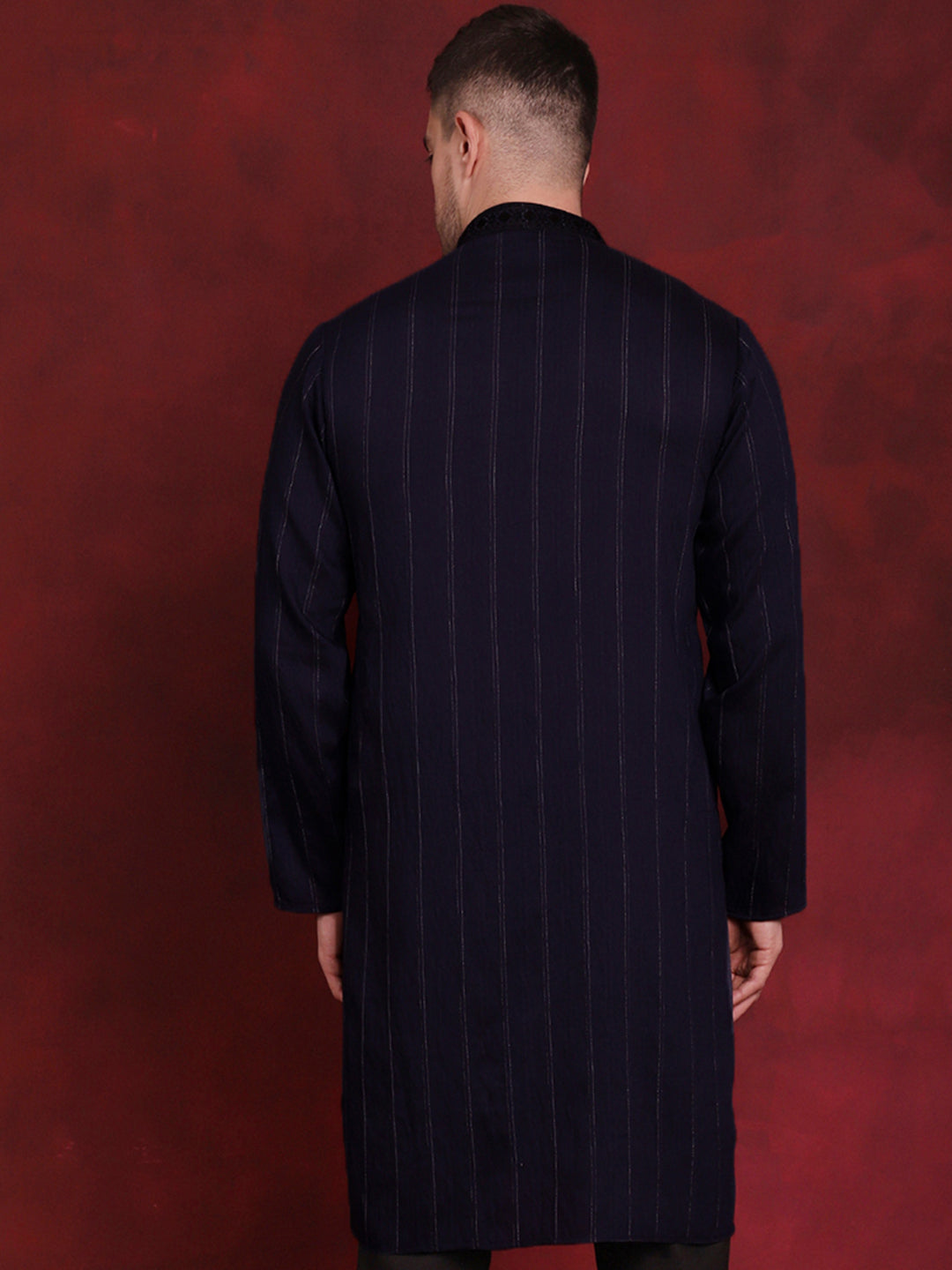 Men's Sequins Embroidered Kurtas - Taantav