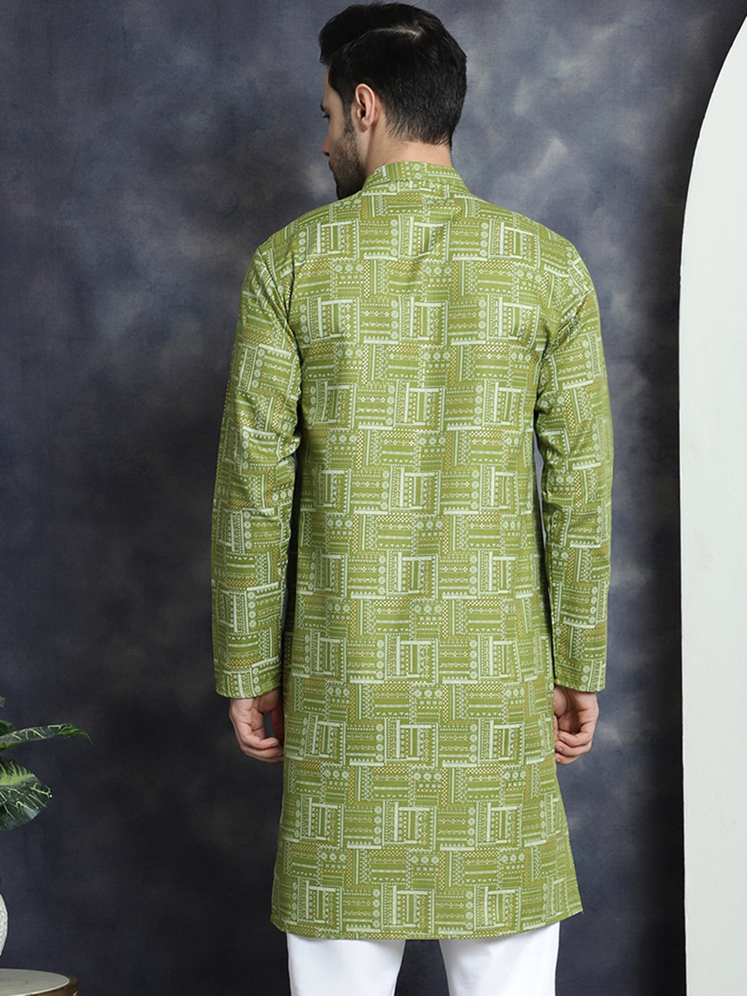 Men's Printed Kurtas - Taantav