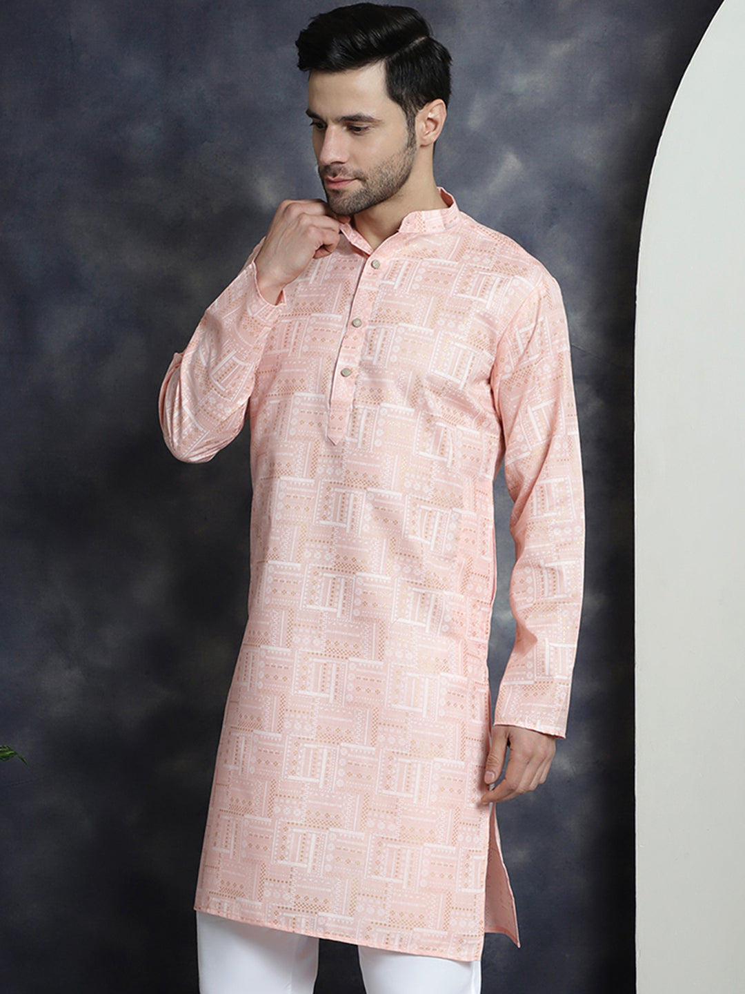 Men's Printed Kurtas - Taantav