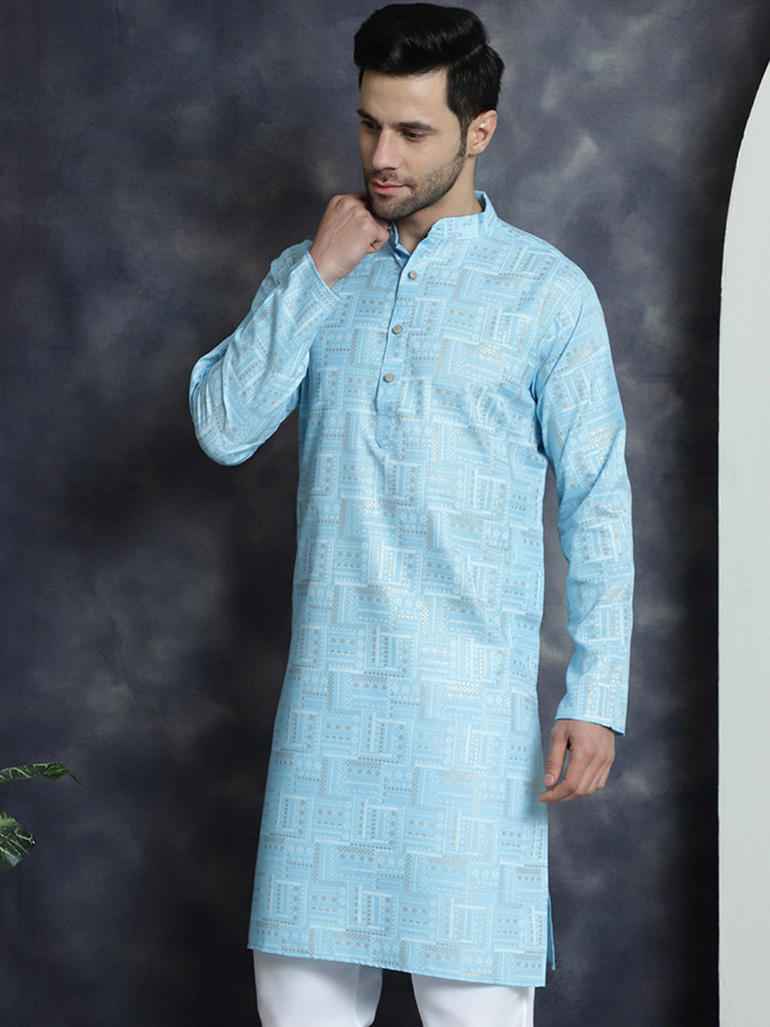 Men's Printed Kurtas - Taantav