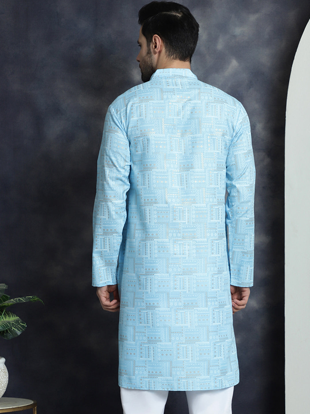 Men's Printed Kurtas - Taantav