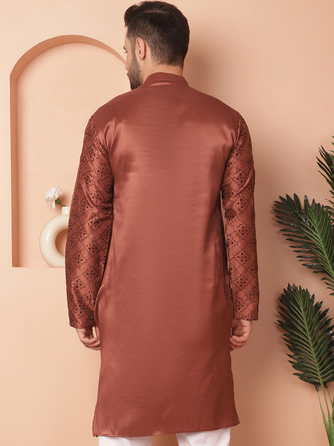 Men's Chikankari and Sequence Kurtas - Taantav