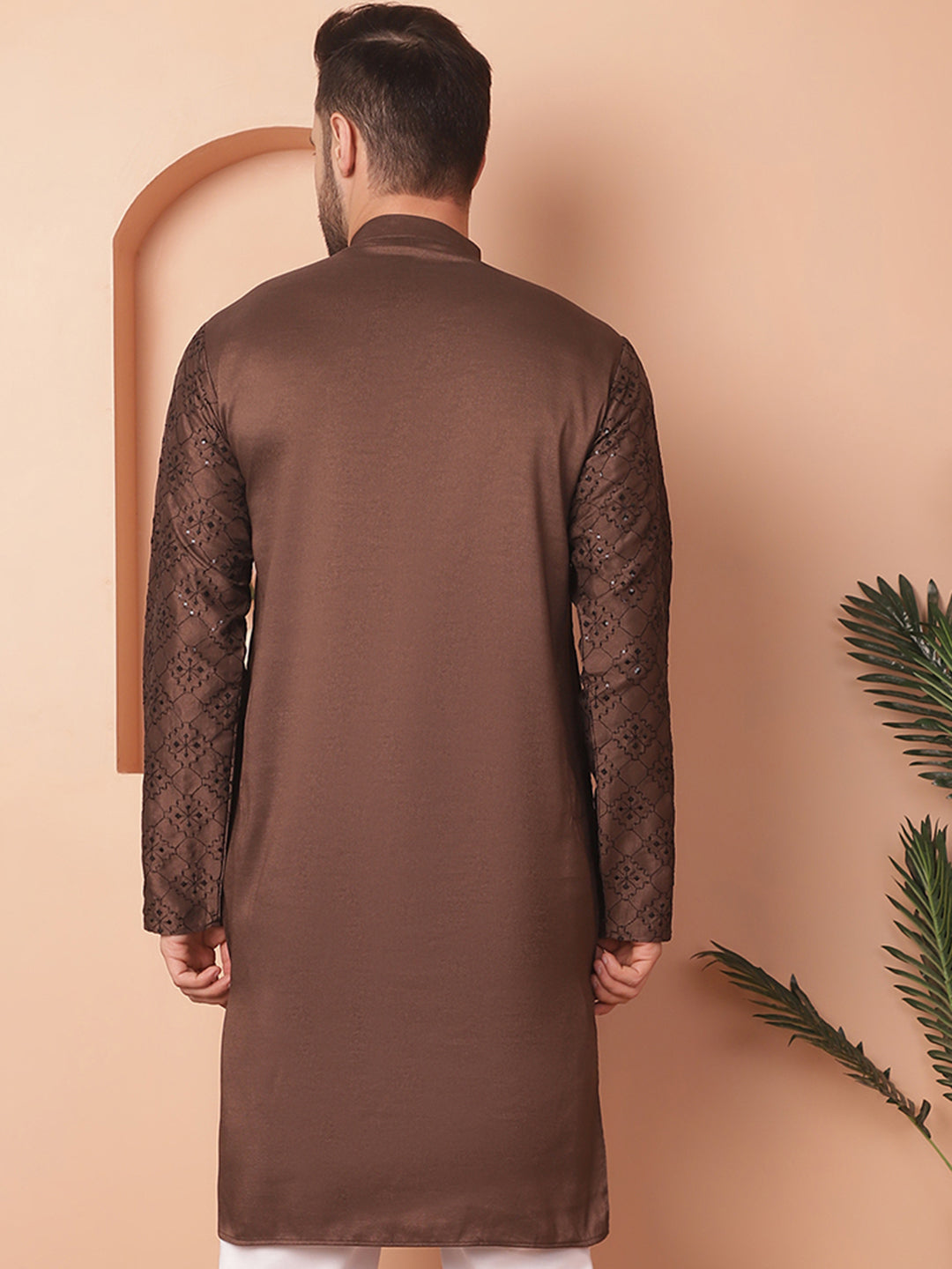 Men's Chikankari and Sequence Kurtas - Taantav