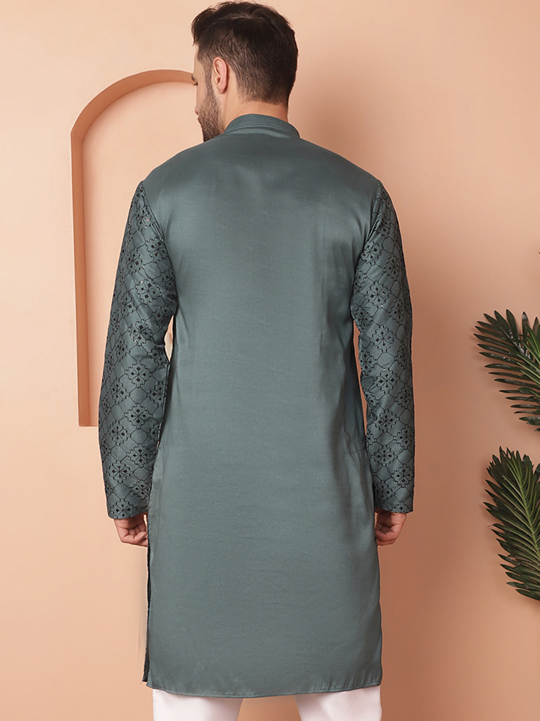 Men's Chikankari and Sequence Kurtas - Taantav