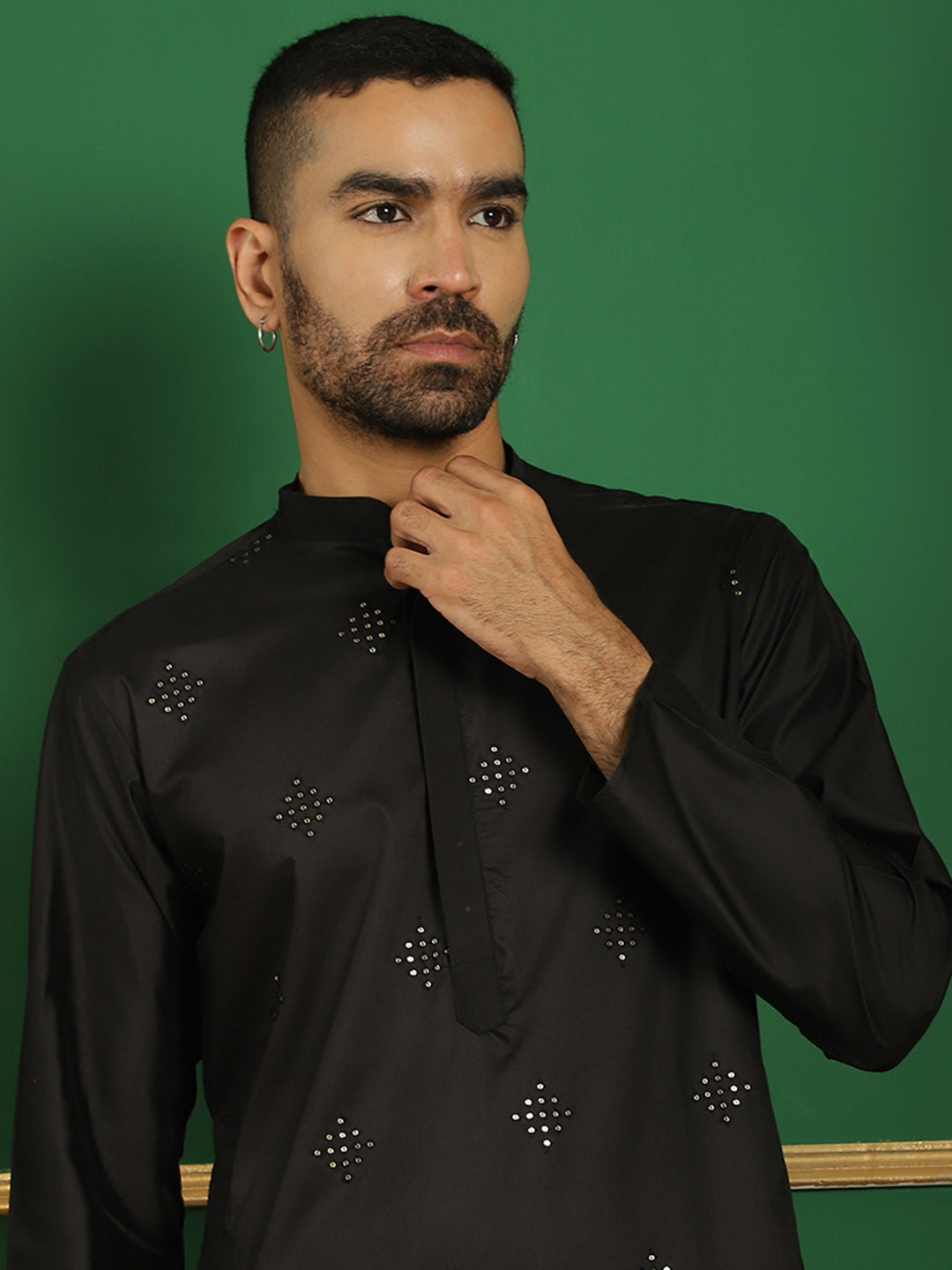 Men's Geometric Printed Kurtas - Taantav