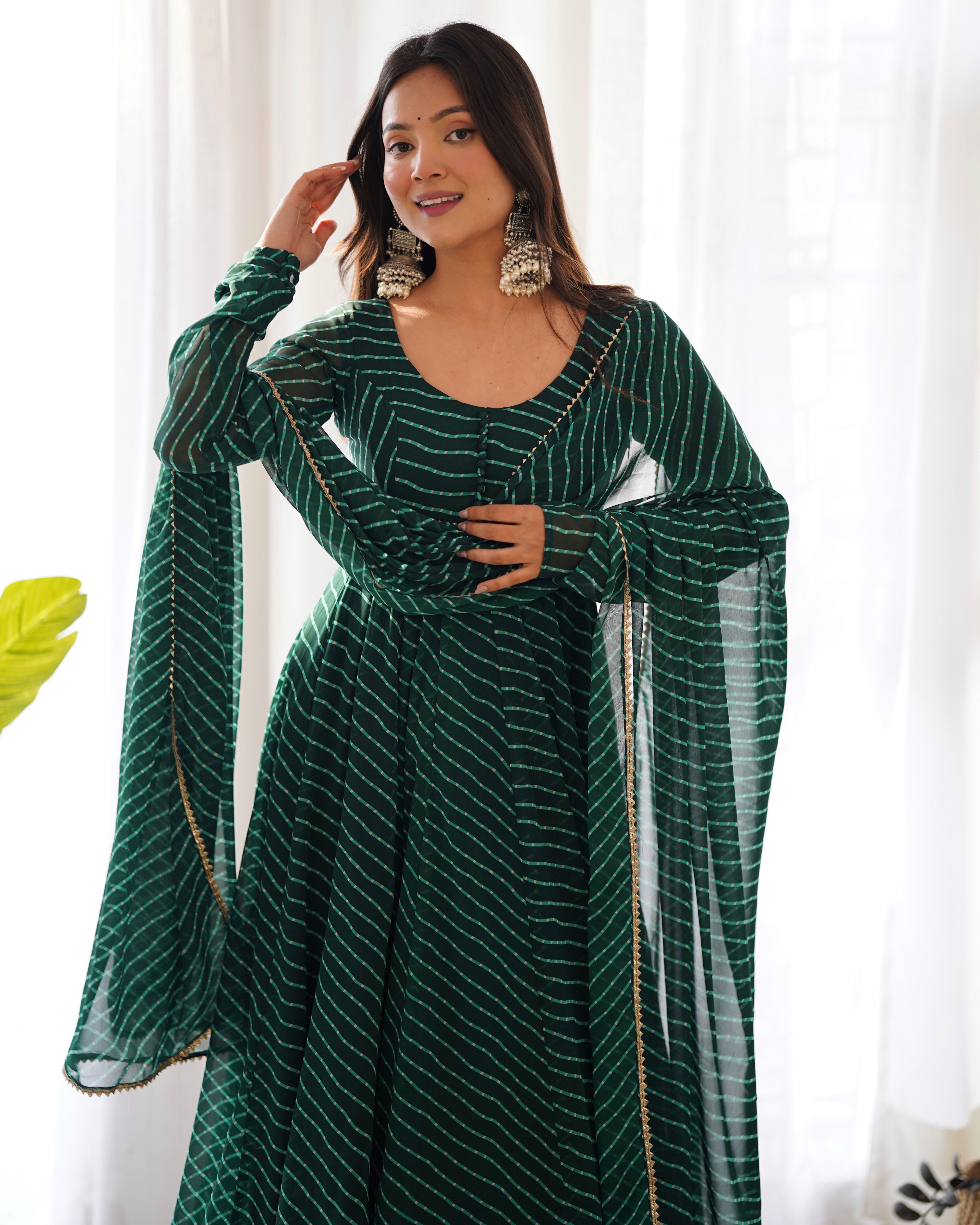 Women's Wedding Wear Anarkali Suit With Dupatta Trendia Women's Wedding Wear Anarkali Suit With Dupatta Trendia