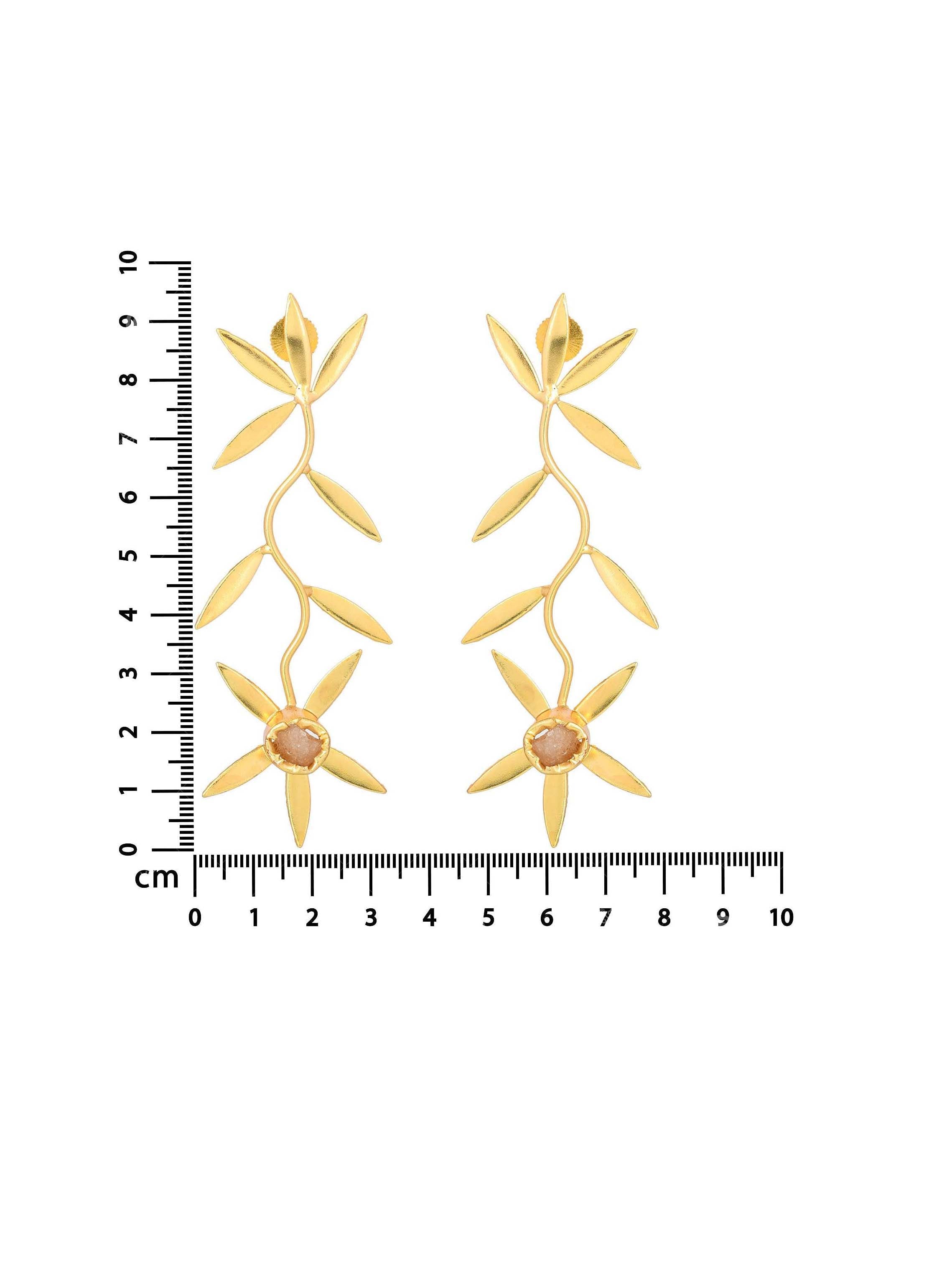 Women's Leafy Affair Leaf Earrings