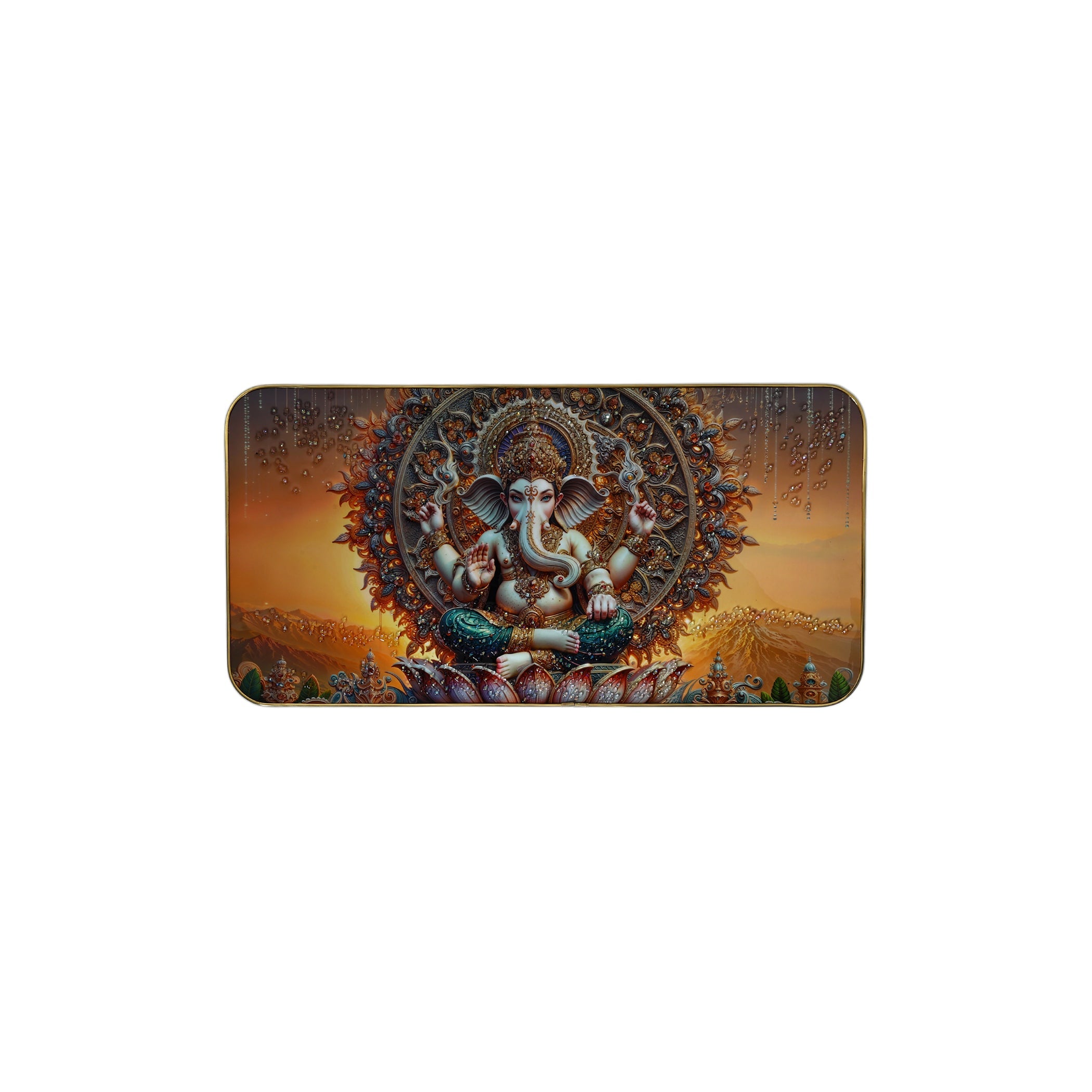 Lord Ganesha Resin Wall Painting