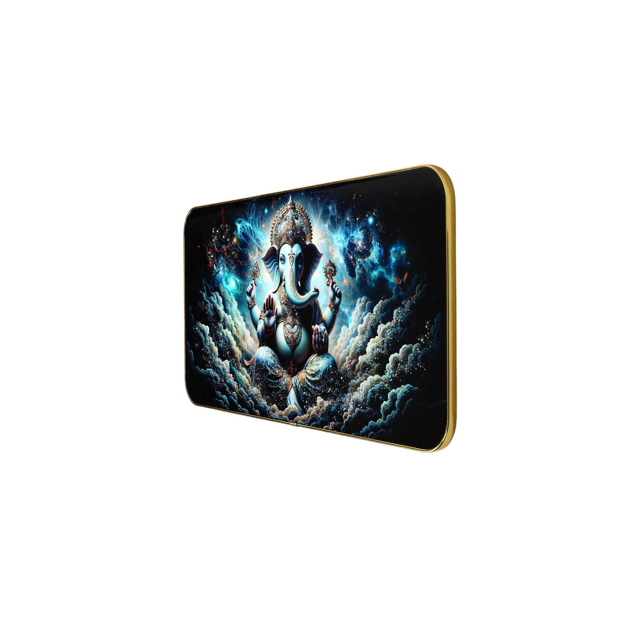 Lord Ganesha Resin Wall Painting