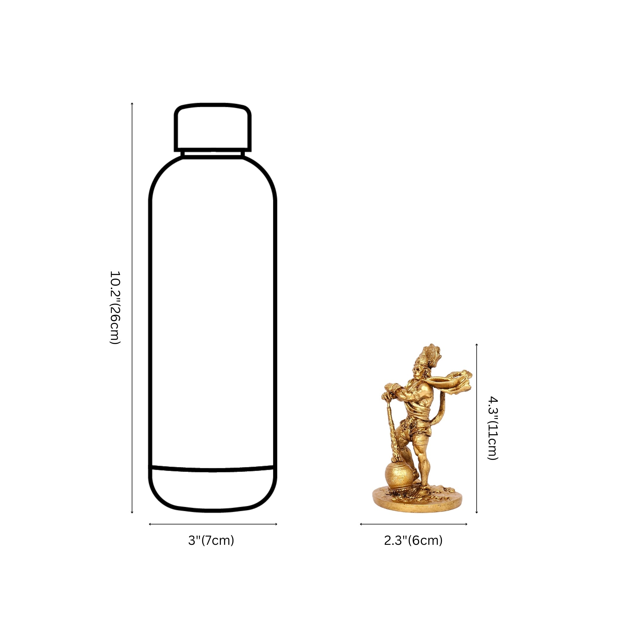 Lord Hanuman Idol for Home and Spiritual Décor