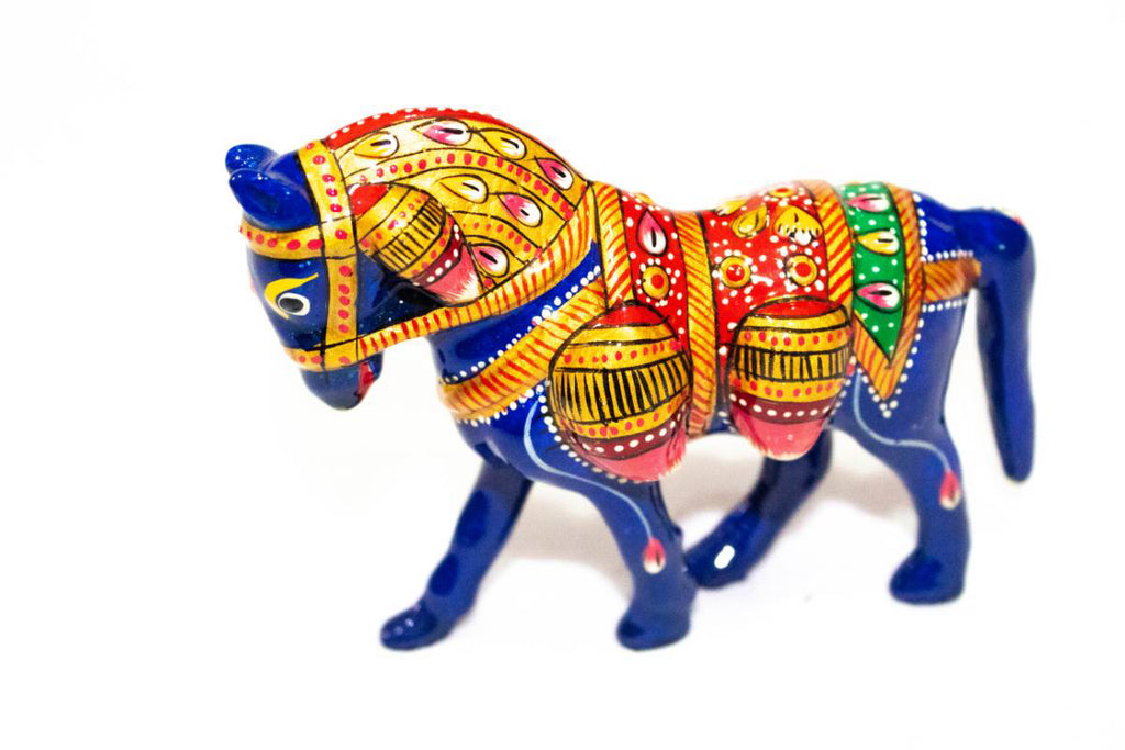 SH-33-3 (3"METAL HORSE PAINTING PAIR)MT-1008-3"- 2