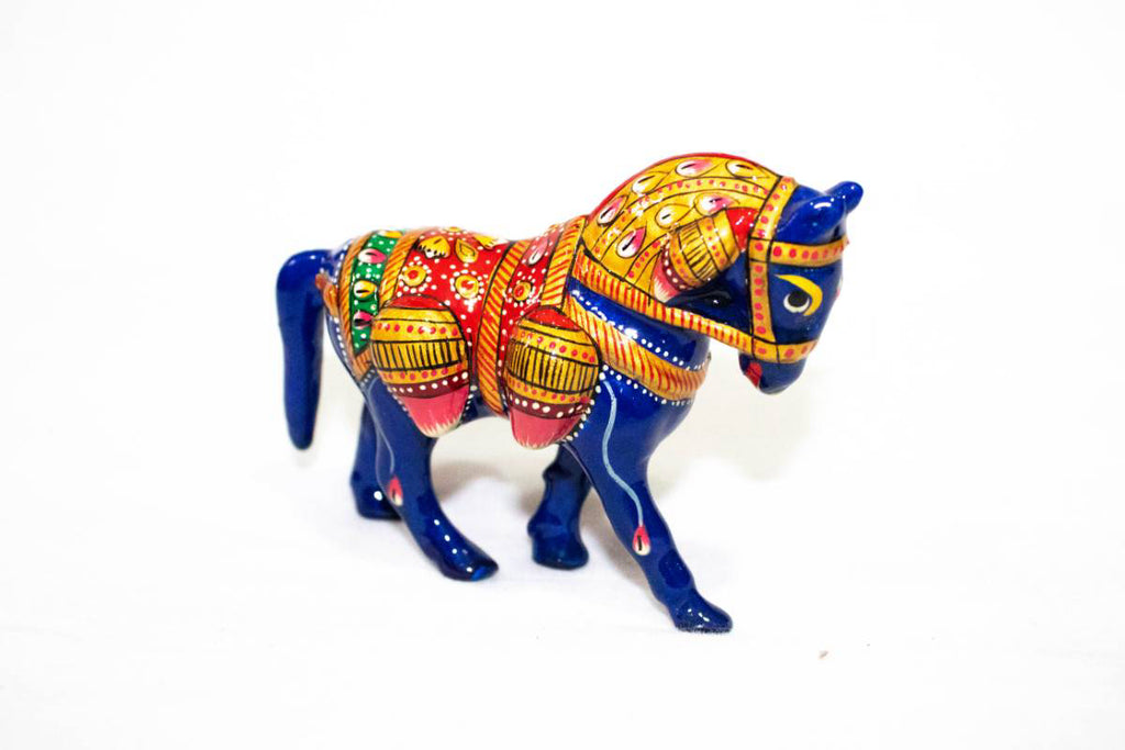 SH-33-3 (3"METAL HORSE PAINTING PAIR)MT-1008-3"- 2