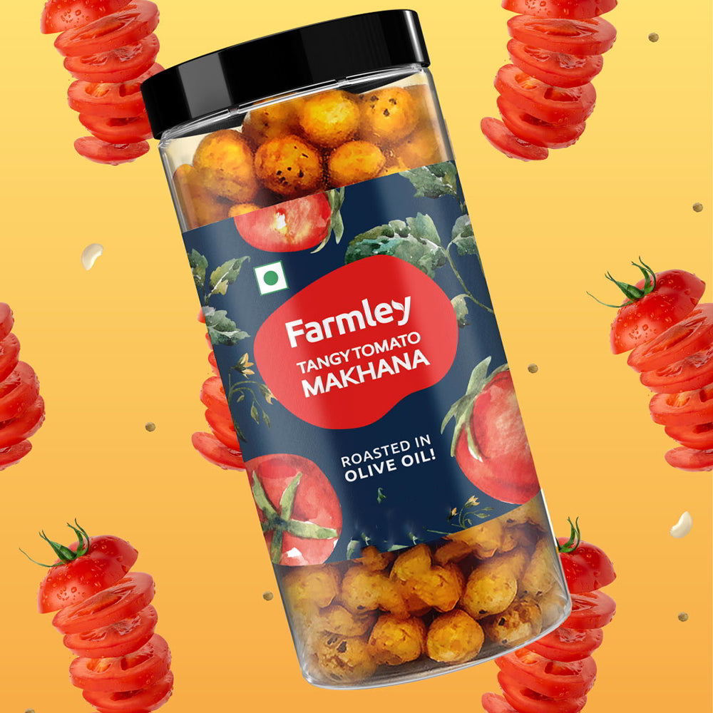 Farmley Tangy Tomato Makhana Jar