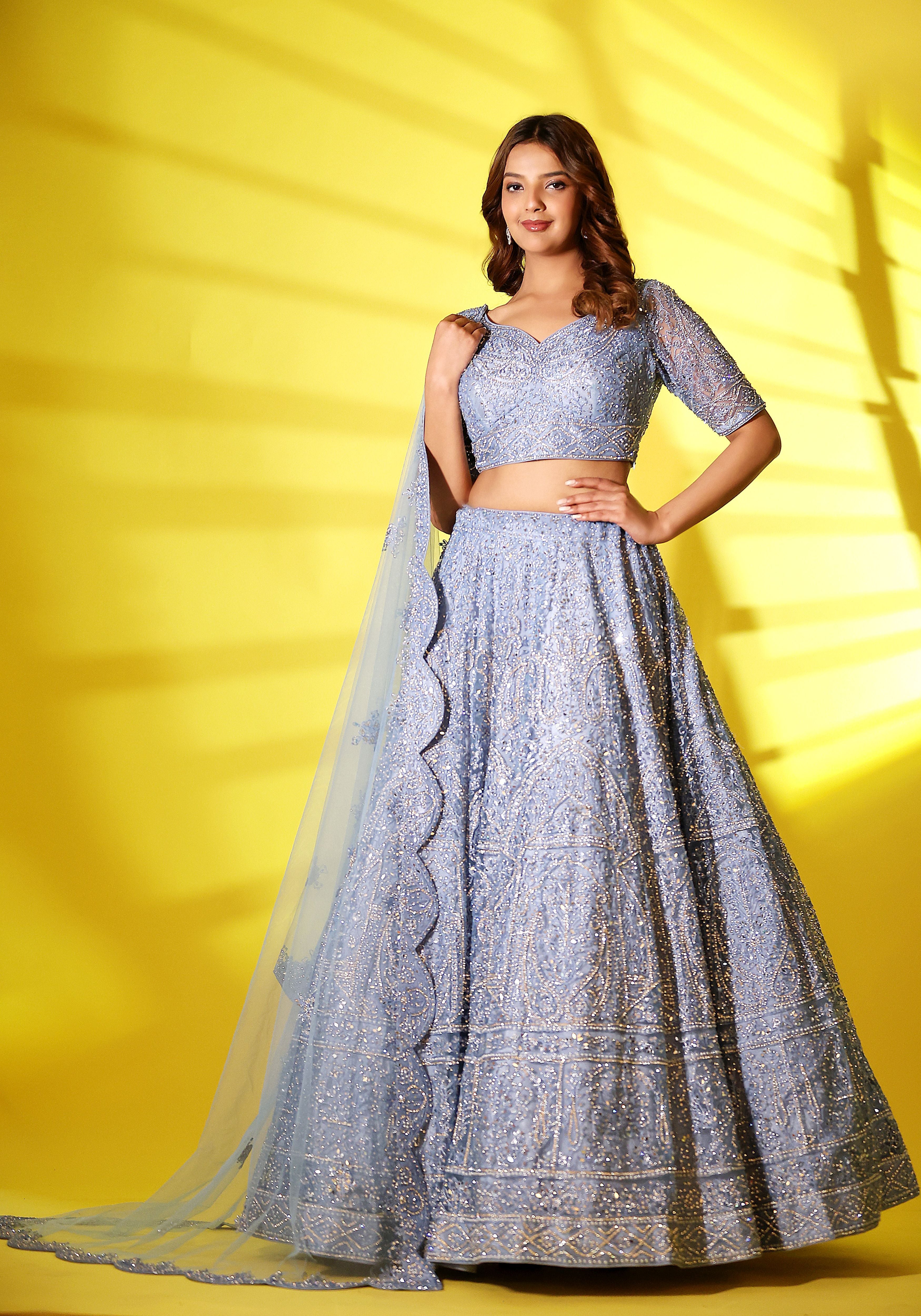 Women's A Luxurious Embroidered Lahenga Collection For The Discerning Women - Phenav