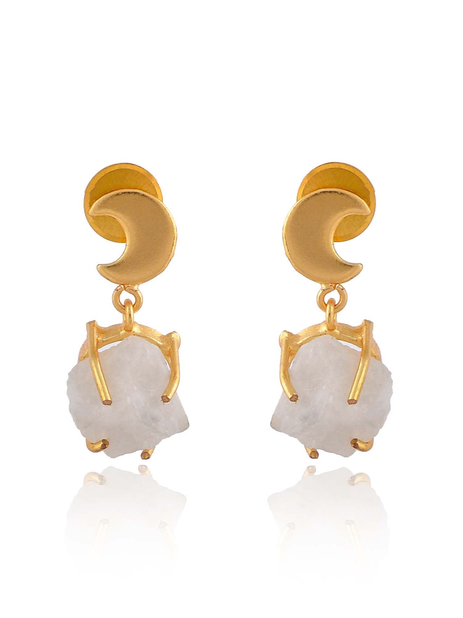 Women's Crecent Moon Earrings - Zurii Jewels