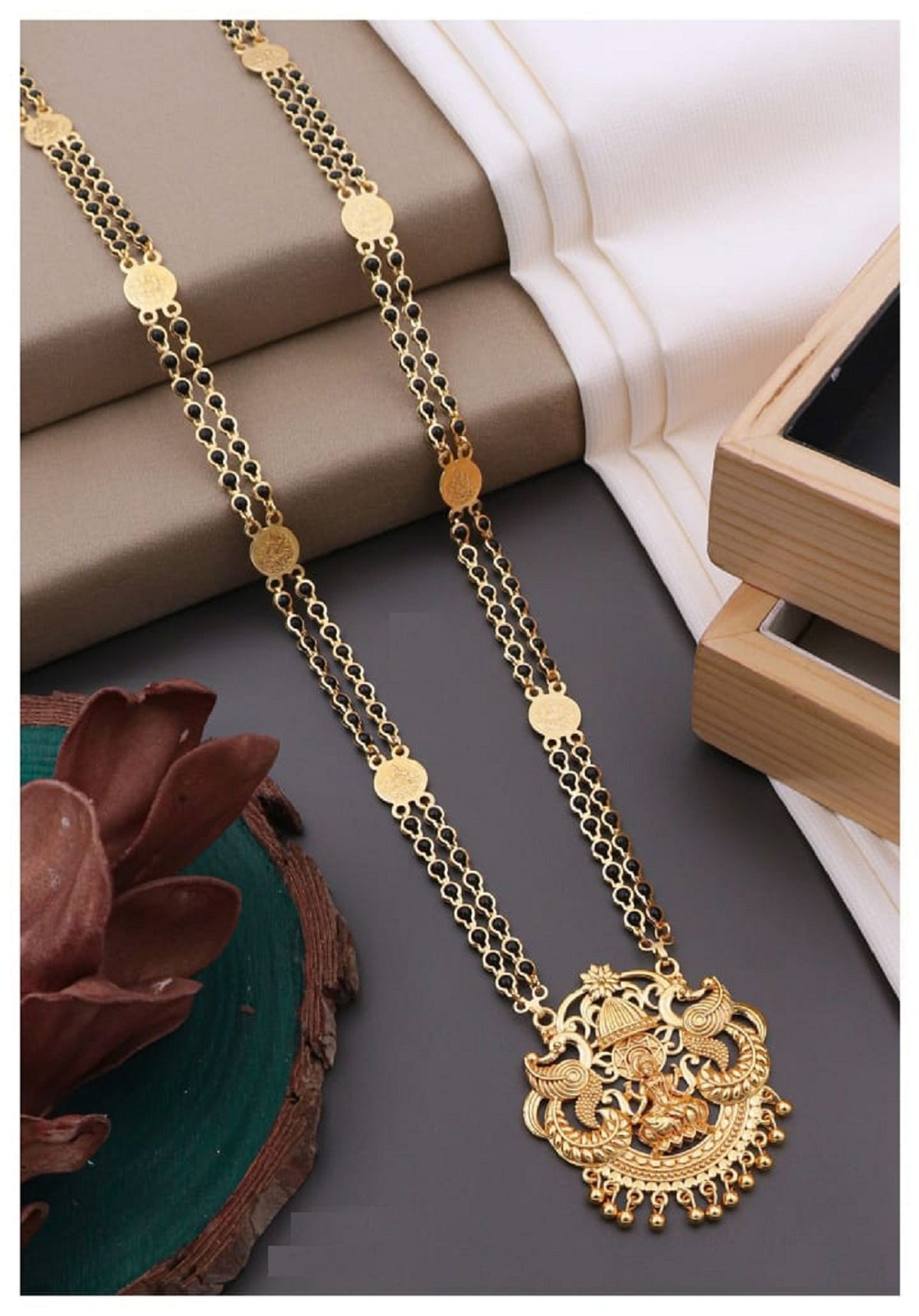 Women's Traditional Gold Plated Mangalsutra